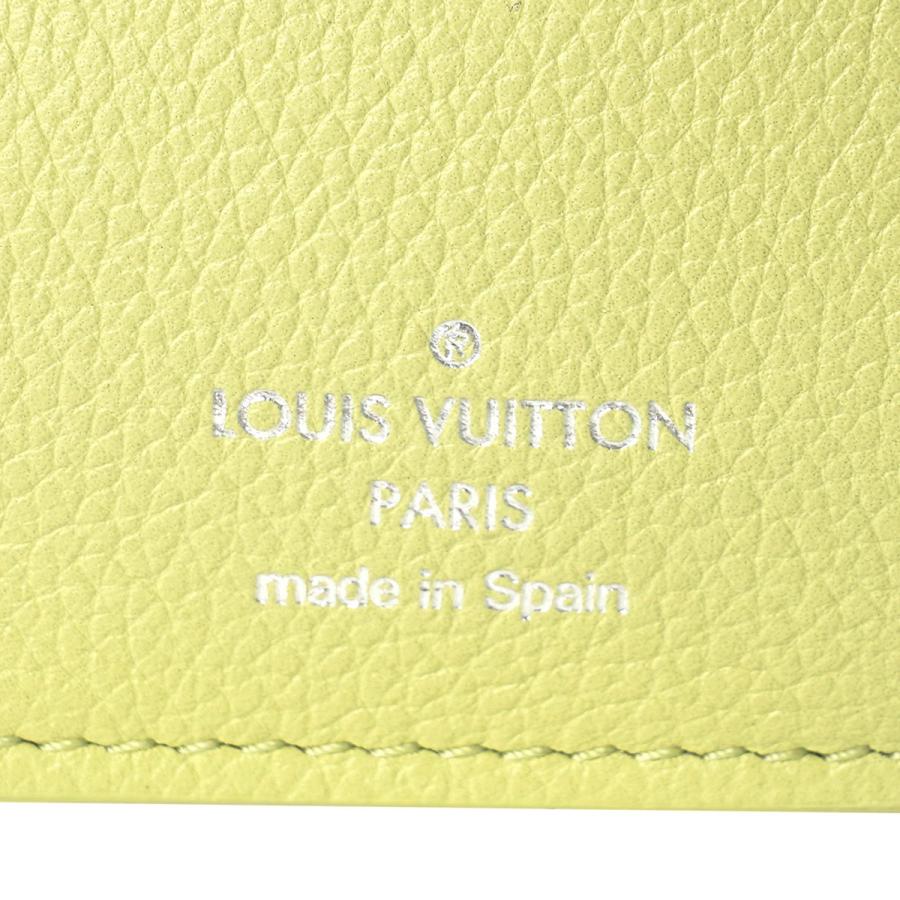 並行輸入 ルイヴィトン 3つ折り財布 Louis Vuitton ポルトフォイユ・ロックミニ ウォレット M82434レディース グリーン 黄緑 | LOUIS VUITTON | 08