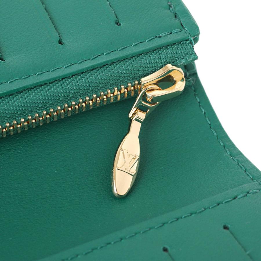【希少/極美品】ルイヴィトン カプシーヌ コンパクト グリーン 折り財布 限定 LOUIS VUITTON（ルイ・ヴィトン） 並行輸入 2つ折り財布 カプシーヌ LV