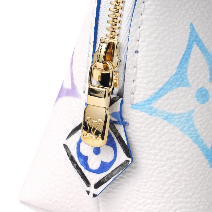 並行輸入 ルイヴィトン ポーチ Louis Vuitton LV バイ・ザ・プール ポシェット・コスメティック PM M82492レディース ホワイト 白 ブルー 青 | LOUIS VUITTON | 06