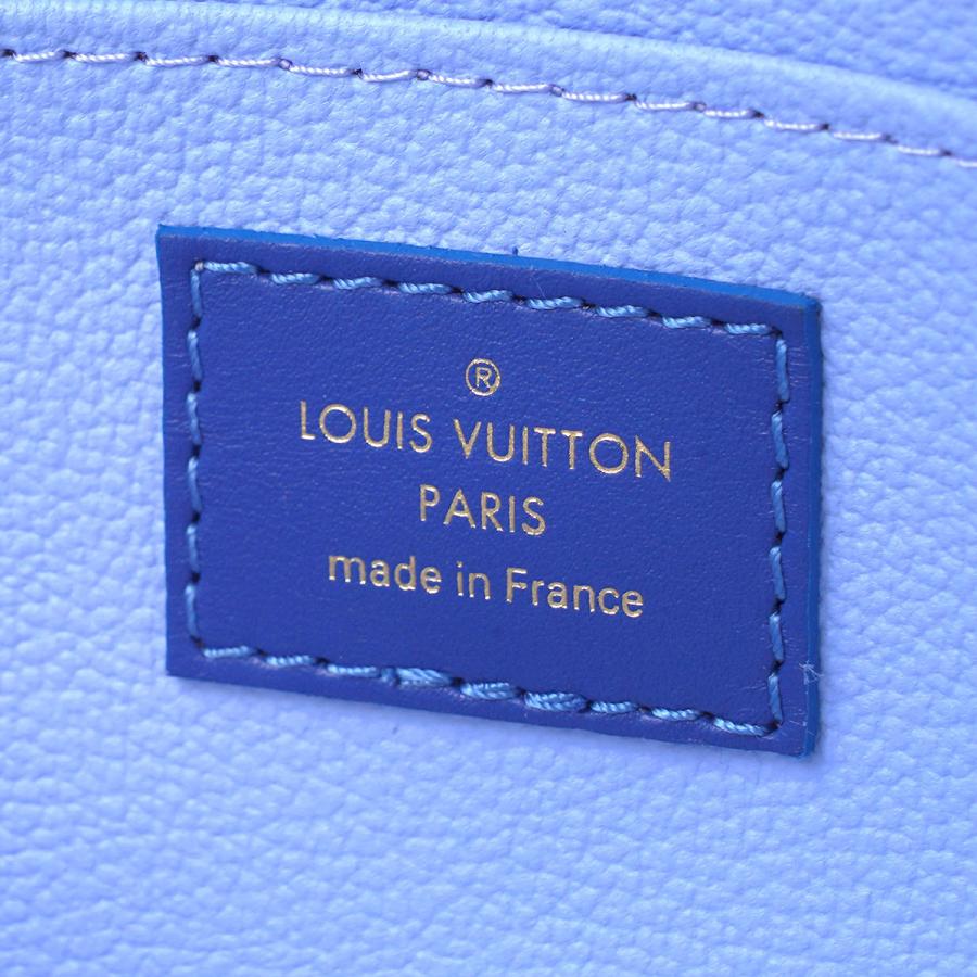 並行輸入 ルイヴィトン ポーチ Louis Vuitton LV バイ・ザ・プール ポシェット・コスメティック PM M82492レディース ホワイト 白 ブルー 青 | LOUIS VUITTON | 08