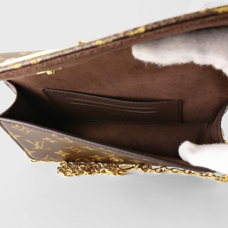並行輸入 ルイヴィトン ショルダーバッグ モノグラム ウォレット オン チェーン・リリー M82509 | LOUIS VUITTON | 04