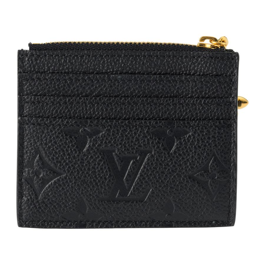 並行輸入 ルイヴィトン カードケース Louis Vuitton モノグラム アンプラント ポルト カルト・フローラ M82639レディース ブラック 黒 爆買の画像