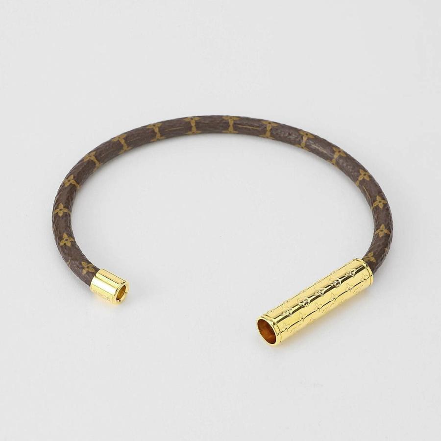 並行輸入 ルイヴィトン ブレスレット Louis Vuitton モノグラム ブラスレ・デイリー コンフィデンシャル M8274Eレディース ブラウン 茶 ゴールド 金 爆買 | LOUIS VUITTON | 03