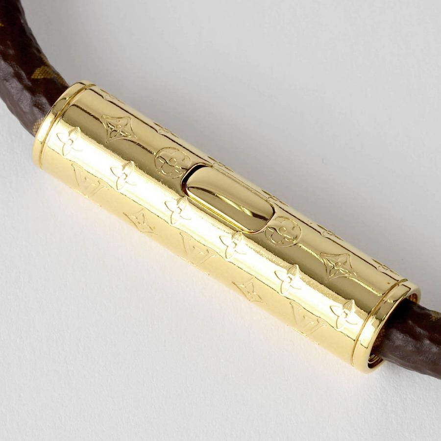 並行輸入 ルイヴィトン ブレスレット Louis Vuitton モノグラム ブラスレ・デイリー コンフィデンシャル M8274Eレディース ブラウン 茶 ゴールド 金 爆買 | LOUIS VUITTON | 04