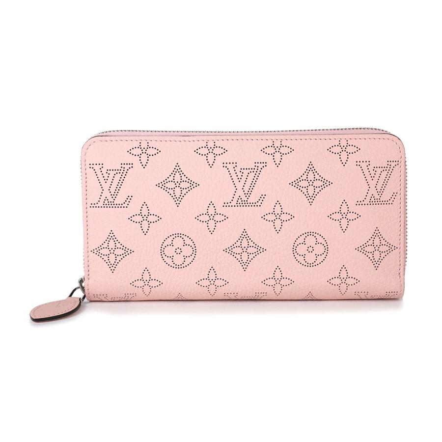 並行輸入 ルイヴィトン 長財布(ラウンドファスナー) Louis Vuitton マヒナ ジッピー・ウォレット M82755レディース ピンク | LOUIS VUITTON