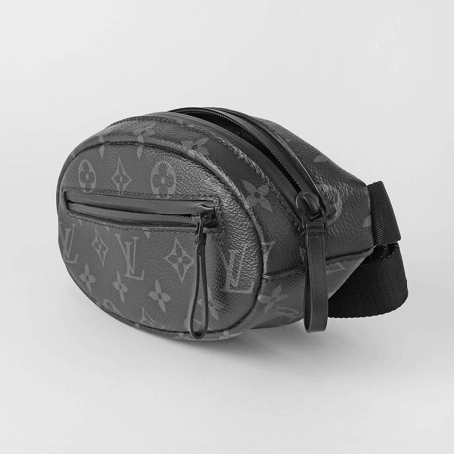 並行輸入 ルイヴィトン ウエストバッグ ボディバッグ Louis Vuitton モノグラム・エクリプス キャッチ・バムバッグ M82777メンズ ブラック 黒 グレー 爆買 | LOUIS VUITTON | 03