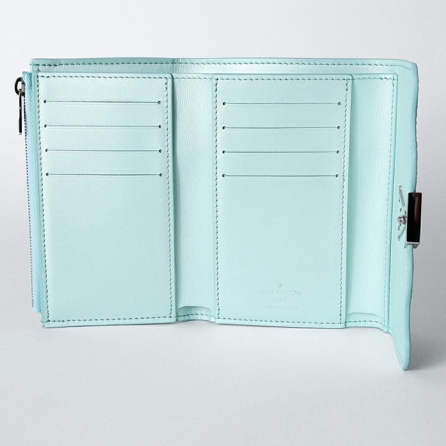 並行輸入 ルイヴィトン 2つ折り財布 Louis Vuitton カプシーヌ ポルトフォイユ・カプシーヌ コンパクト M83576レディース ライトブルー 水色 | LOUIS VUITTON | 05