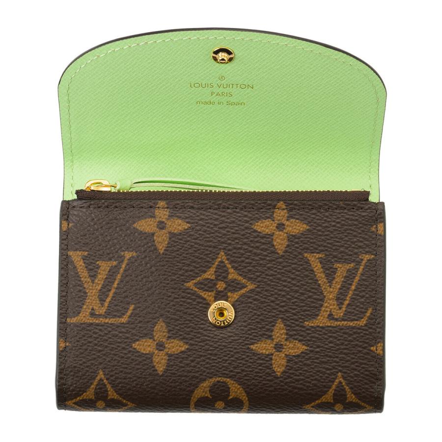 並行輸入 ルイヴィトン コインケース Louis Vuitton モノグラム ポルトモネ・ロザリ M83582レディース ライトグリーン ブラウン 茶 | LOUIS VUITTON | 03