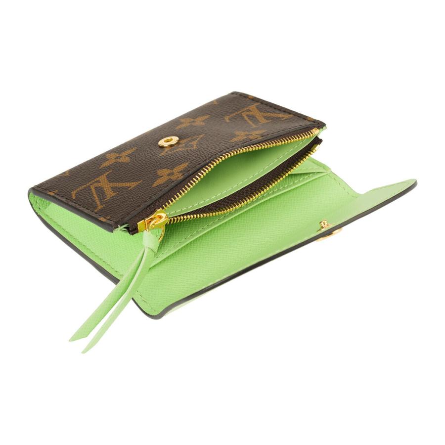 並行輸入 ルイヴィトン コインケース Louis Vuitton モノグラム ポルトモネ・ロザリ M83582レディース ライトグリーン ブラウン 茶 | LOUIS VUITTON | 04