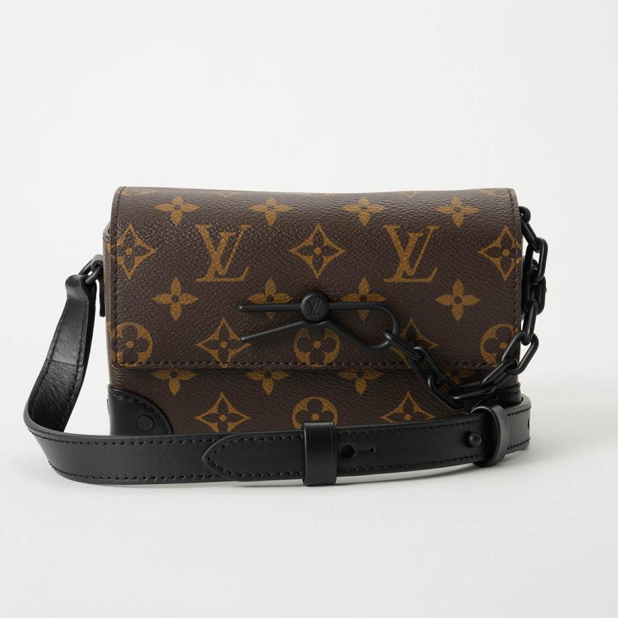 並行輸入 ルイヴィトン ショルダーバッグ Louis Vuitton モノグラム マカサー スティーマー・ウェアラブル ウォレット M83613 メンズ ブラウン 茶 | LOUIS VUITTON