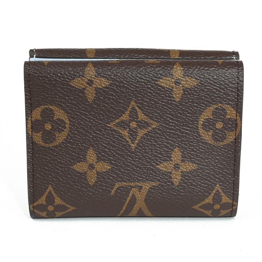 並行輸入 ルイヴィトン 3つ折り財布 Louis Vuitton モノグラム PORTEFEUILLE CELESTE M83647レディース ブラウン 茶 ライトブルー | LOUIS VUITTON | 01