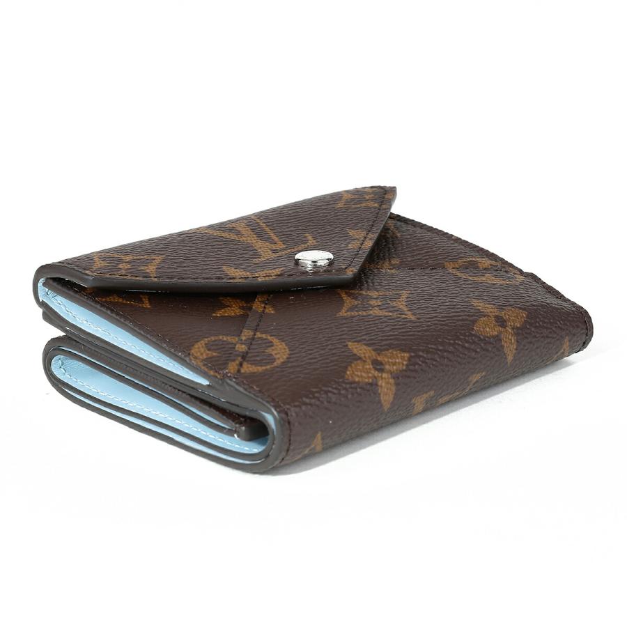 並行輸入 ルイヴィトン 3つ折り財布 Louis Vuitton モノグラム PORTEFEUILLE CELESTE M83647レディース ブラウン 茶 ライトブルー | LOUIS VUITTON | 02