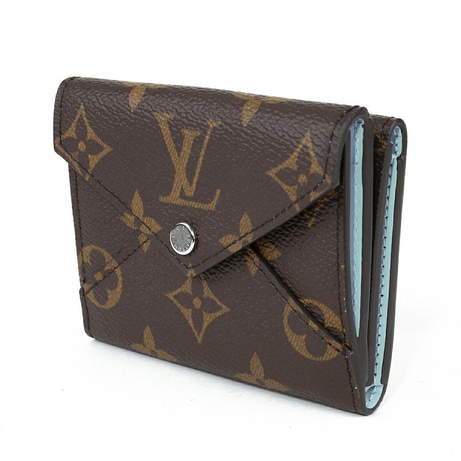 並行輸入 ルイヴィトン 3つ折り財布 Louis Vuitton モノグラム PORTEFEUILLE CELESTE M83647レディース ブラウン 茶 ライトブルー | LOUIS VUITTON | 03