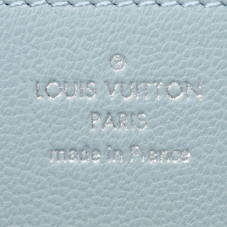 並行輸入 ルイヴィトン 長財布(ラウンドファスナー) Louis Vuitton クッサン ジッピー・ウォレット M83682レディース ライトブルー 水色 | LOUIS VUITTON | 07