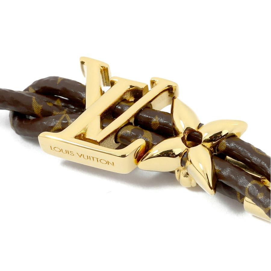 並行輸入 ルイヴィトン ブレスレット Louis Vuitton モノグラム ブレスレット・LV ブルーム M8416Zレディース ゴールド 金 ブラウン 茶 | LOUIS VUITTON | 02
