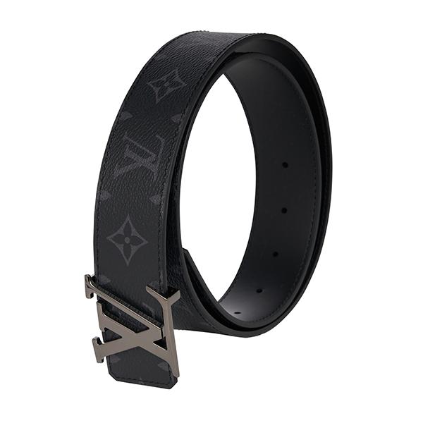 並行輸入 ルイヴィトン ベルト Louis Vuitton モノグラム エクリプス サンチュール・LV イニシアル 40MM リバーシブル M9043Wメンズ グレー ブラック 黒 | LOUIS VUITTON | 01