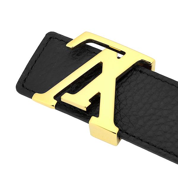 並行輸入 ルイヴィトン ベルト Louis Vuitton モノグラム サンチュール・イニシャル マドレーヌ リバーシブル 30MM M9521Vユニセックス ブラック 黒 | LOUIS VUITTON | 03