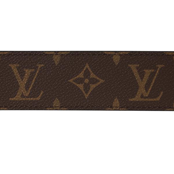並行輸入 ルイヴィトン ベルト Louis Vuitton モノグラム サンチュール・LV イニシャル 40MM モノグラム M9821Vメンズ ブラウン 茶 | LOUIS VUITTON | 05
