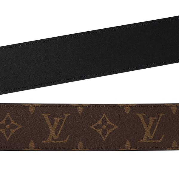 並行輸入 ルイヴィトン ベルト Louis Vuitton モノグラム サンチュール・LV イニシャル 40MM モノグラム M9821Vメンズ ブラウン 茶 | LOUIS VUITTON | 06