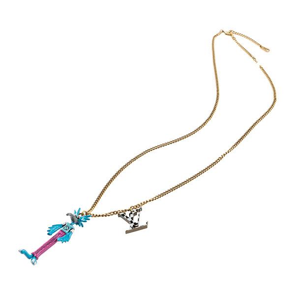 LOUIS VUITTON ルイヴィトン ネックレス ブルー 青 Louis LOUIS VUITTON ルイヴィトン ネックレス ブルー 青 Louis