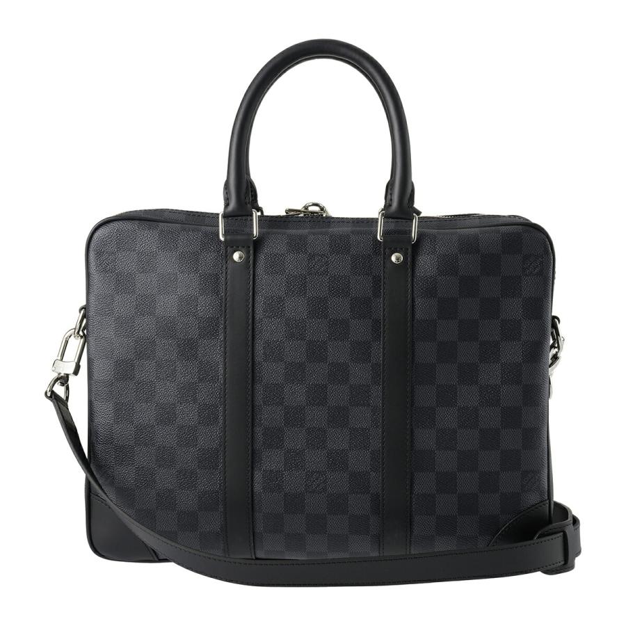 並行輸入 ルイヴィトン ブリーフケース ダミエ グラフィット ポルト ドキュマン・ヴォワヤージュ N40445 | LOUIS VUITTON | 01
