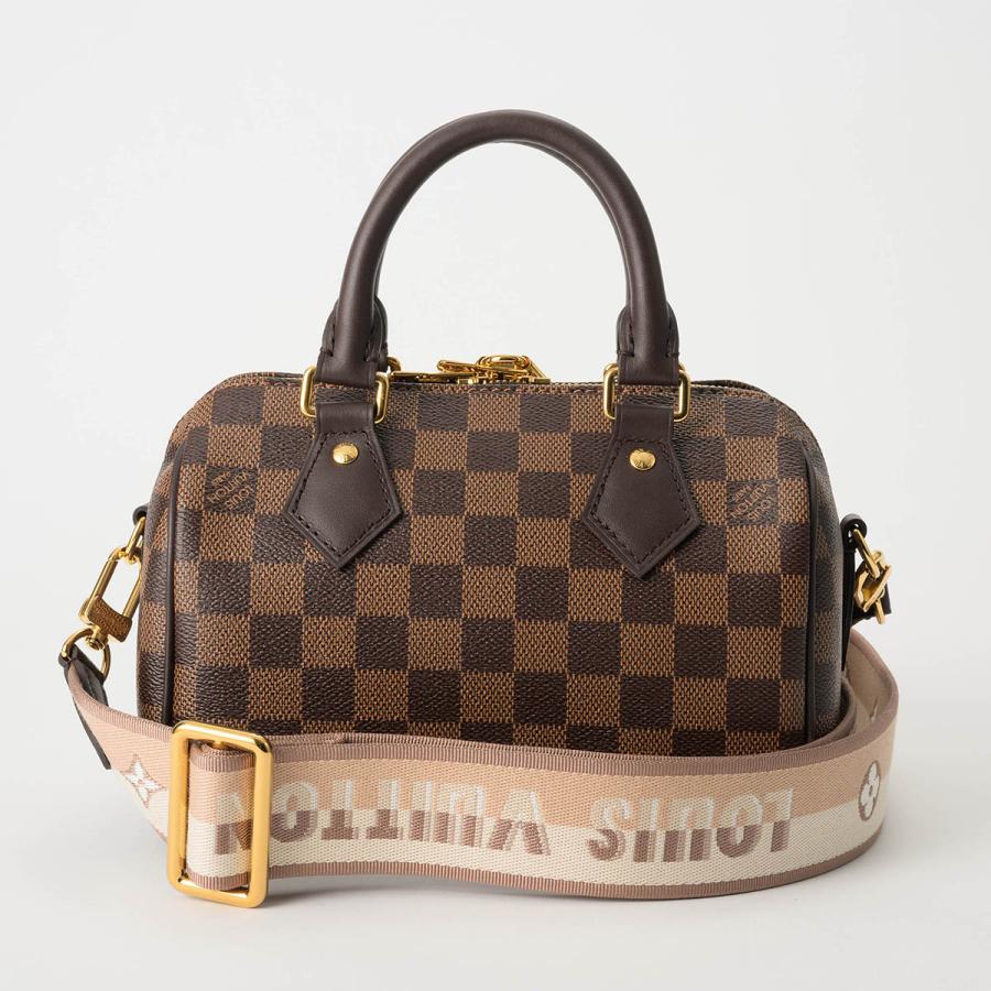 並行輸入 ルイヴィトン ショルダーバッグ Louis Vuitton ダミエ・エベヌ スピーディ・バンドリエール20 N40489 レディース ブラウン 茶 | LOUIS VUITTON | 01