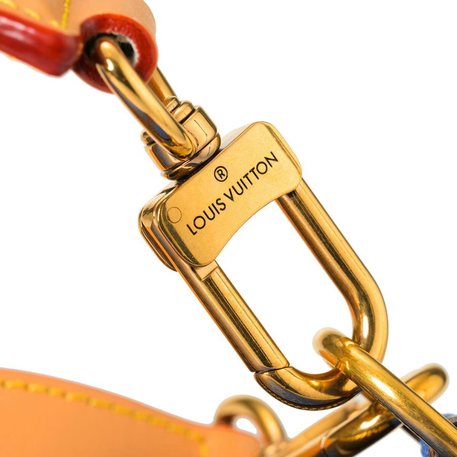 並行輸入 ルイヴィトン ショルダーバッグ Louis Vuitton ダミエ・ポップ ソフト・ポロション PM N40565ユニセックス ブルー 青 ブラウン 茶 | LOUIS VUITTON | 07