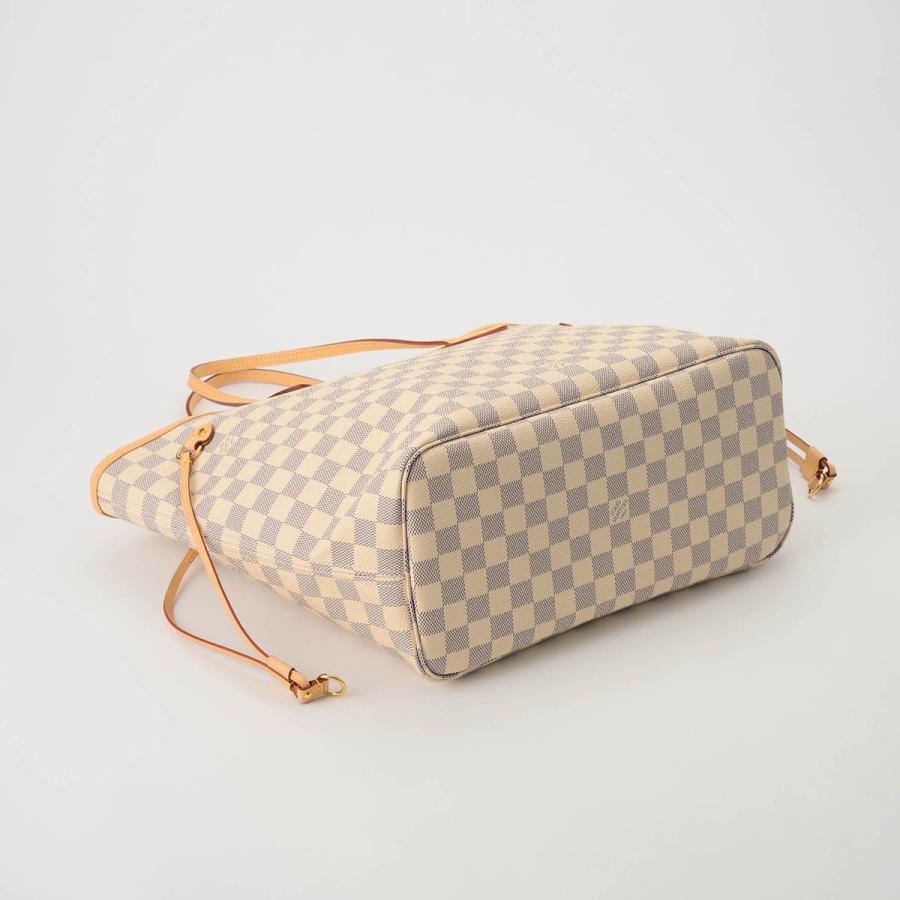 並行輸入 ルイヴィトン トートバッグ Louis Vuitton ダミエ・アズール ネヴァーフル MM N40603 レディース ホワイト系 白 ピンク | LOUIS VUITTON | 02