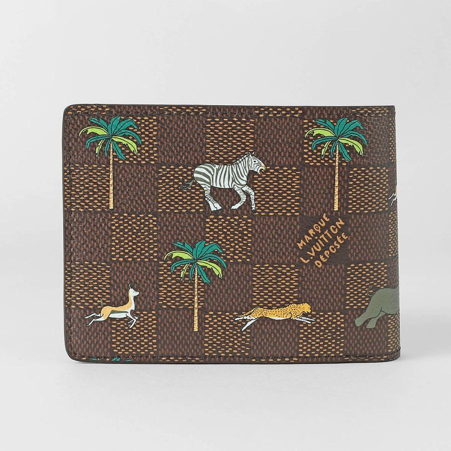 並行輸入 ルイヴィトン 2つ折り財布 ルイヴィトン×ザ・ダージリン リミテッド ポルトフォイユ・ミュルティプル N40870 | LOUIS VUITTON | 01