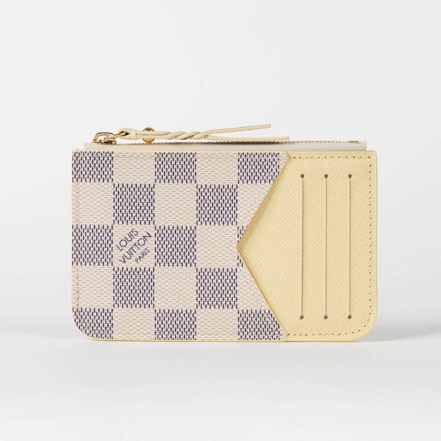 並行輸入 ルイヴィトン カードケース Louis Vuitton ダミエ アズール ポルト カルト・ロミー N40923 レディース アイボリー 白 爆買 | LOUIS VUITTON