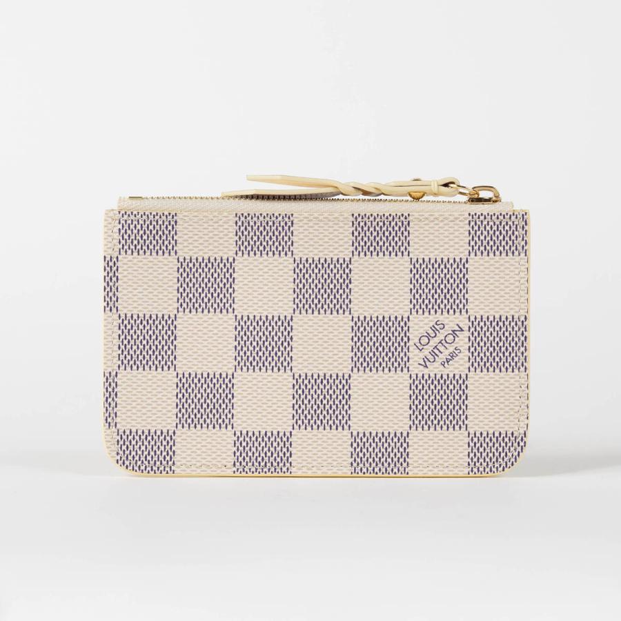 並行輸入 ルイヴィトン カードケース Louis Vuitton ダミエ アズール ポルト カルト・ロミー N40923 レディース アイボリー 白 爆買 | LOUIS VUITTON | 01