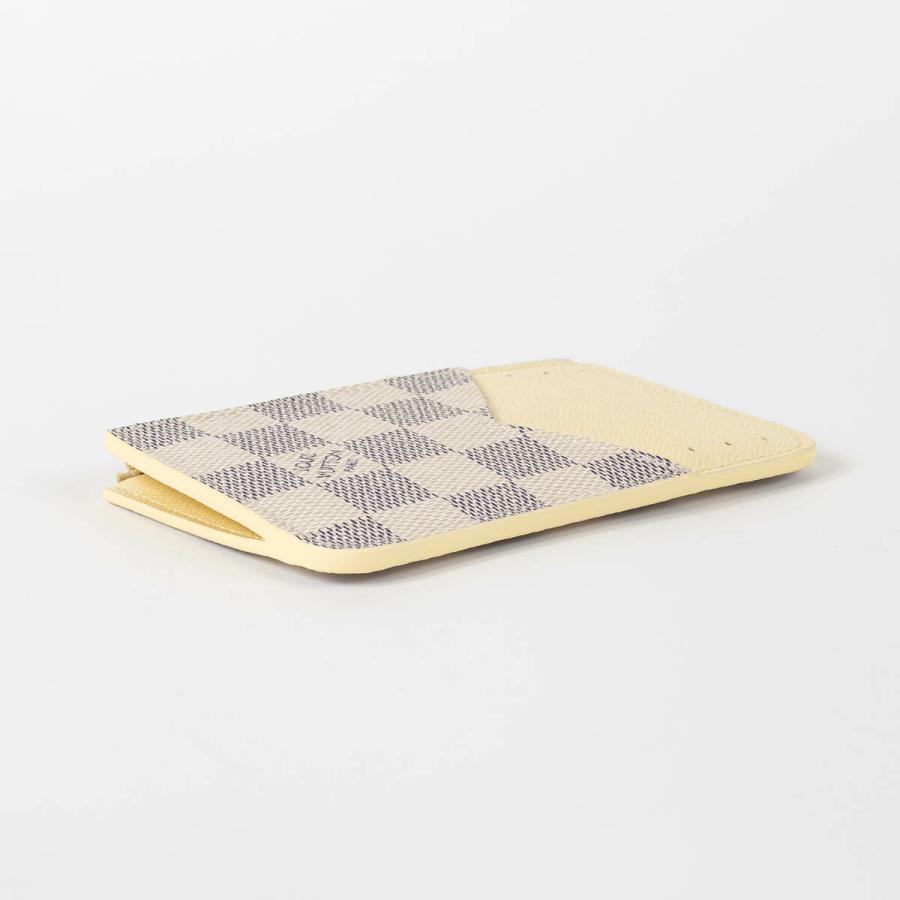 並行輸入 ルイヴィトン カードケース Louis Vuitton ダミエ アズール ポルト カルト・ロミー N40923 レディース アイボリー 白 爆買 | LOUIS VUITTON | 02