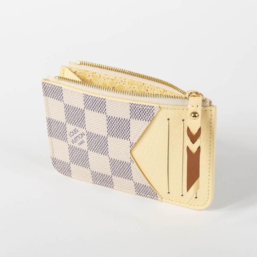 並行輸入 ルイヴィトン カードケース Louis Vuitton ダミエ アズール ポルト カルト・ロミー N40923 レディース アイボリー 白 爆買 | LOUIS VUITTON | 03