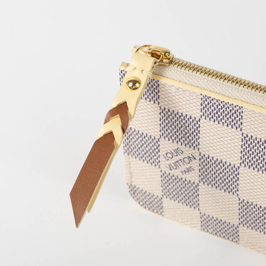 並行輸入 ルイヴィトン カードケース Louis Vuitton ダミエ アズール ポルト カルト・ロミー N40923 レディース アイボリー 白 爆買 | LOUIS VUITTON | 06