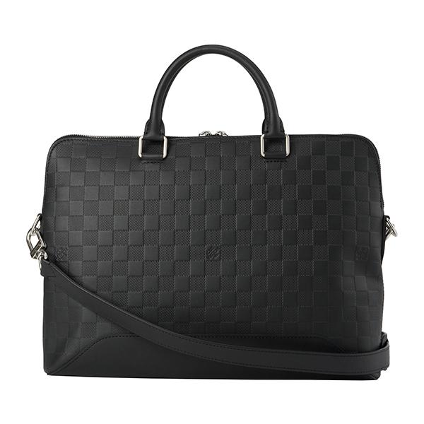 並行輸入 ルイヴィトン  ブリーフケース ダミエ アンフィニ N41019 ブラック 黒 爆買 | LOUIS VUITTON | 01