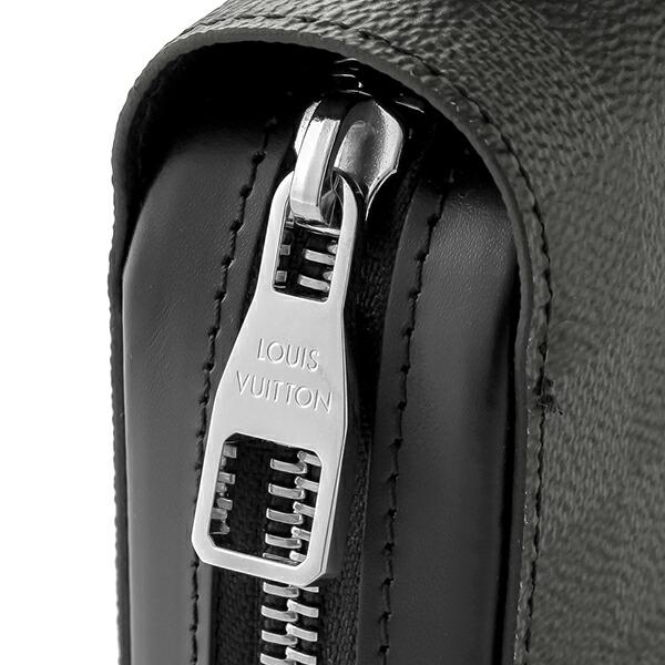 並行輸入 ルイヴィトン  長財布(ラウンドファスナー) ダミエ グラフィット N41503 ブラック 黒 爆買 | LOUIS VUITTON | 06