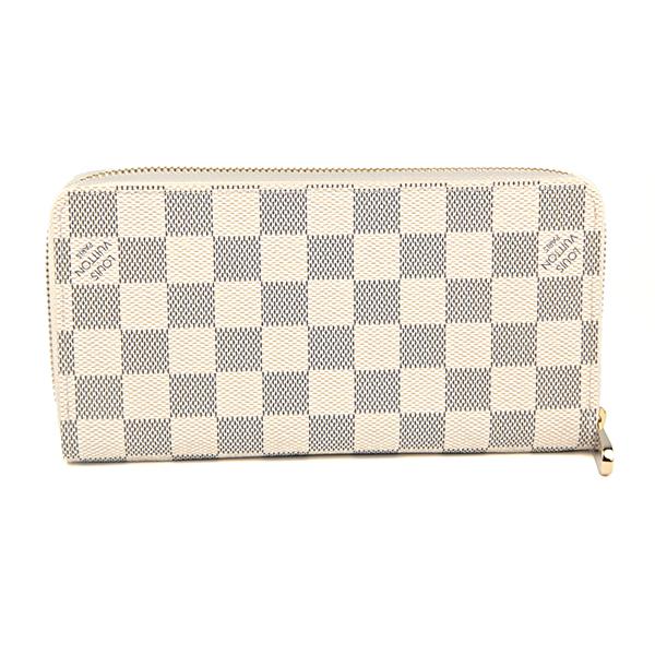 並行輸入 ルイヴィトン 長財布(ラウンドファスナー) Louis Vuitton ダミエ・アズール ジッピーウォレット N41660レディース オフホワイト | LOUIS VUITTON | 01