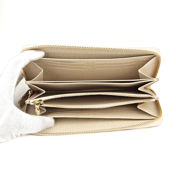 並行輸入 ルイヴィトン 長財布(ラウンドファスナー) Louis Vuitton ダミエ・アズール ジッピーウォレット N41660レディース オフホワイト | LOUIS VUITTON | 03