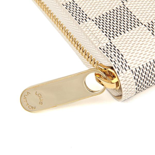 並行輸入 ルイヴィトン 長財布(ラウンドファスナー) Louis Vuitton ダミエ・アズール ジッピーウォレット N41660レディース オフホワイト | LOUIS VUITTON | 06