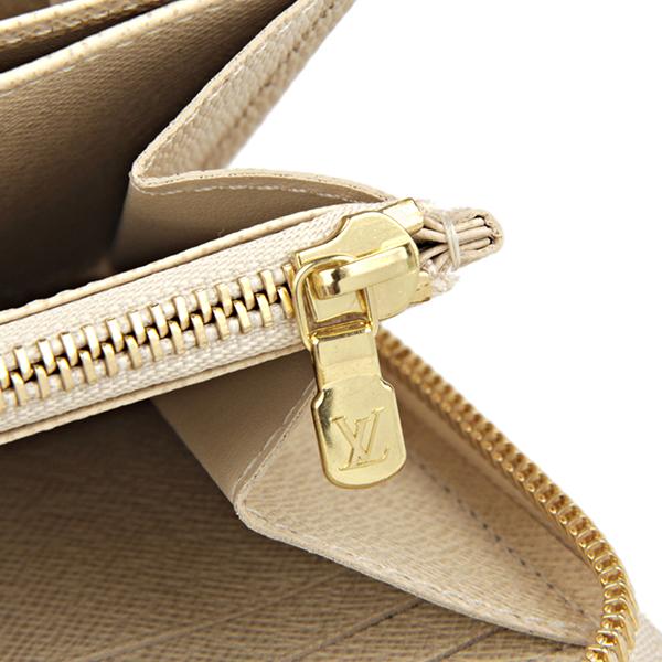 並行輸入 ルイヴィトン 長財布(ラウンドファスナー) Louis Vuitton ダミエ・アズール ジッピーウォレット N41660レディース オフホワイト | LOUIS VUITTON | 07