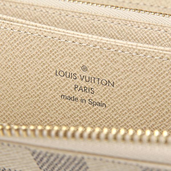 並行輸入 ルイヴィトン 長財布(ラウンドファスナー) Louis Vuitton ダミエ・アズール ジッピーウォレット N41660レディース オフホワイト | LOUIS VUITTON | 08