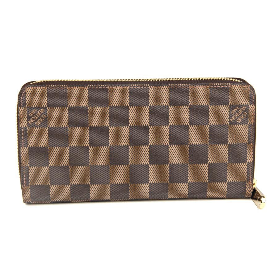 並行輸入 ルイヴィトン 長財布(ラウンドファスナー) Louis Vuitton ダミエ ジッピーウォレット N41661レディース ブラウン | LOUIS VUITTON | 01