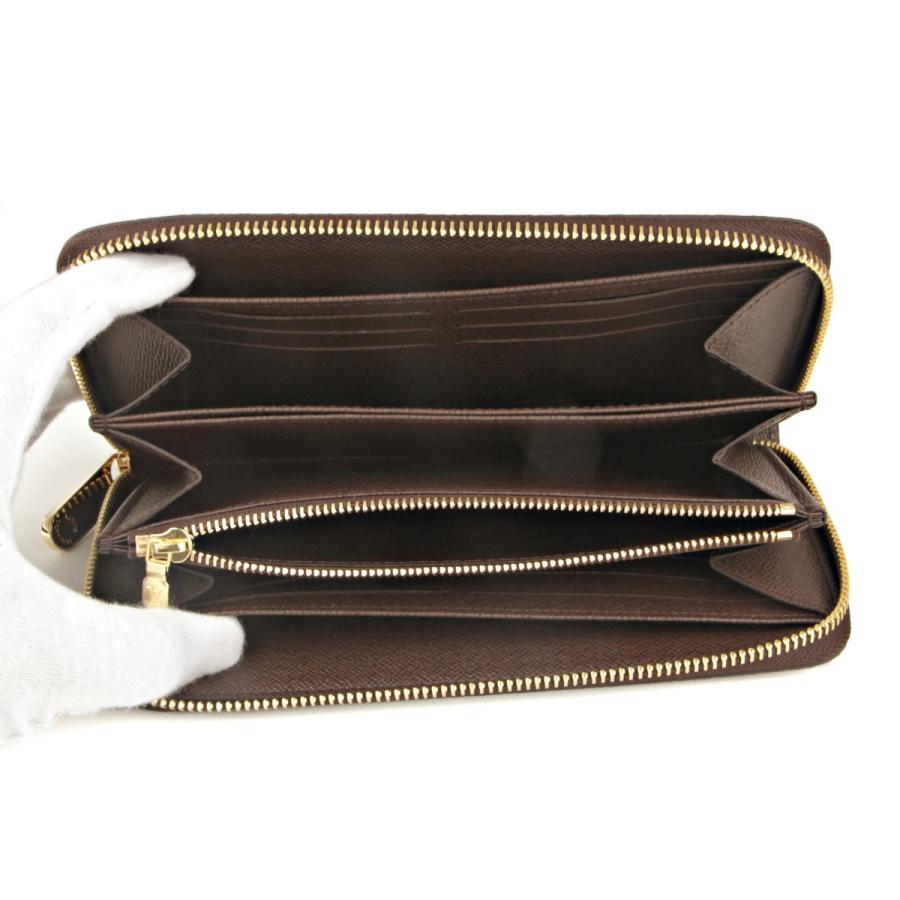 並行輸入 ルイヴィトン 長財布(ラウンドファスナー) Louis Vuitton ダミエ ジッピーウォレット N41661レディース ブラウン | LOUIS VUITTON | 03