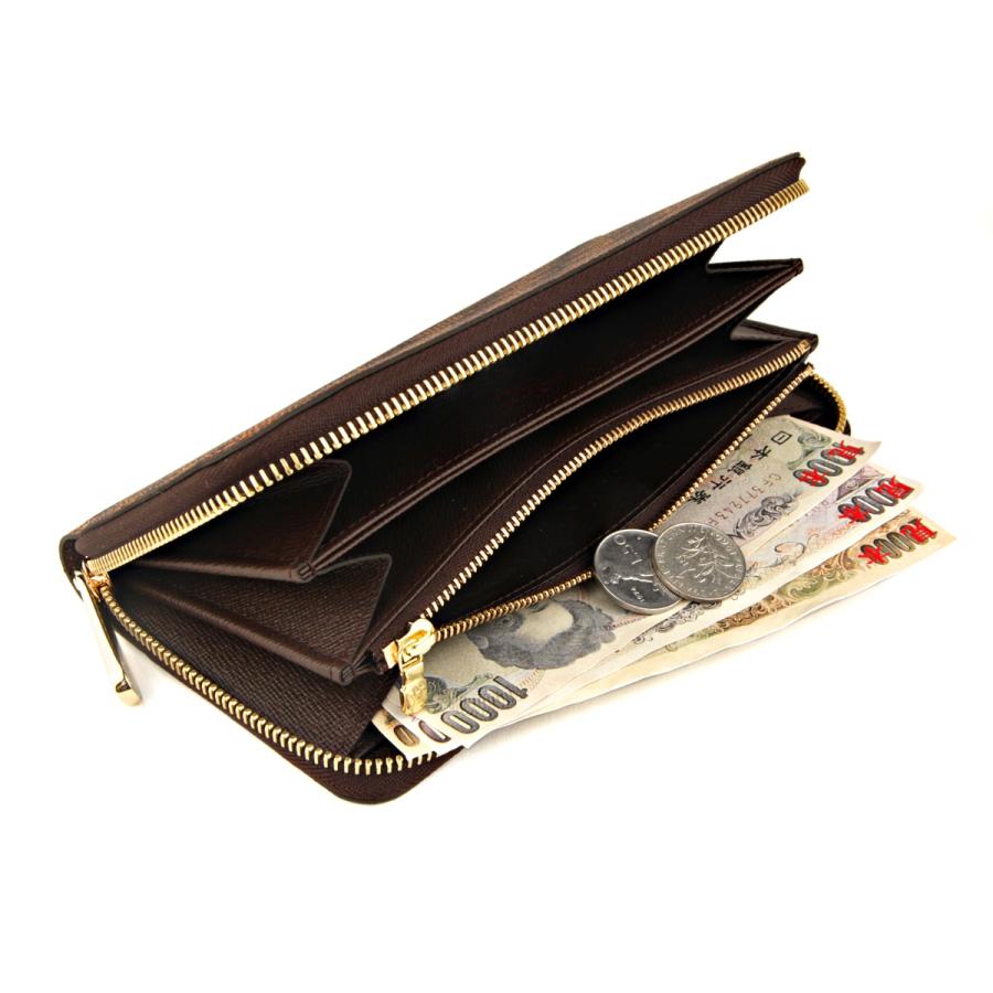 並行輸入 ルイヴィトン 長財布(ラウンドファスナー) Louis Vuitton ダミエ ジッピーウォレット N41661レディース ブラウン | LOUIS VUITTON | 04