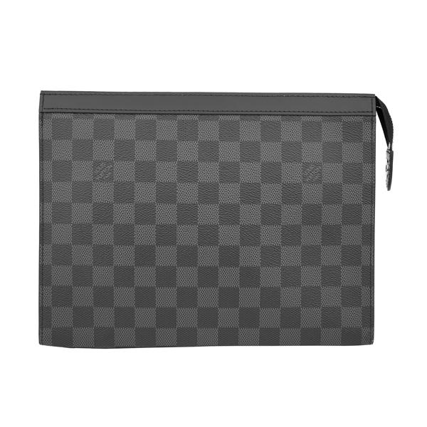 並行輸入 ルイヴィトン クラッチ セカンドバッグ Louis Vuitton ダミエ・グラフィット ポシェット・ヴォワヤージュ MM L N41696メンズ グレー | LOUIS VUITTON
