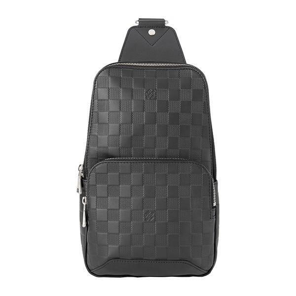 並行輸入 ルイヴィトン ウエストバッグ ボディバッグ Louis Vuitton ダミエ・アンフィニ アヴェニュー・スリングバッグ N41720メンズ ブラック | LOUIS VUITTON