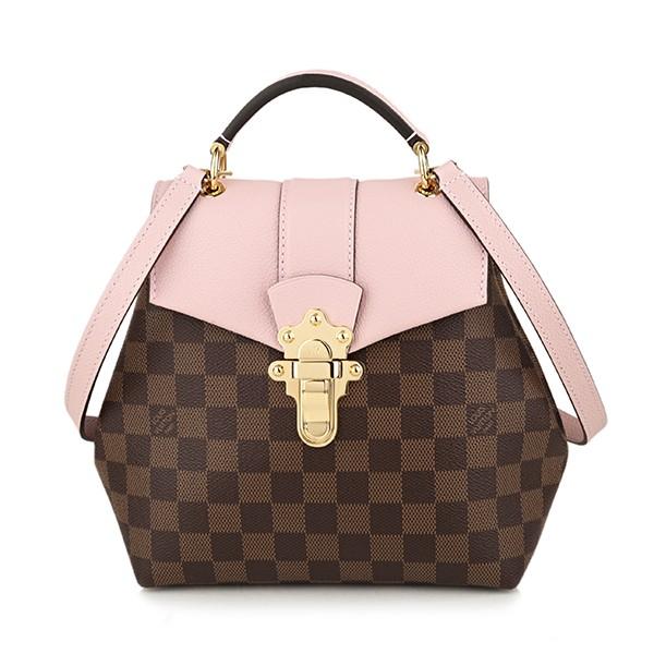並行輸入 ルイヴィトン  リュックサック ダミエ エベヌ N42262 ピンク 爆買 | LOUIS VUITTON
