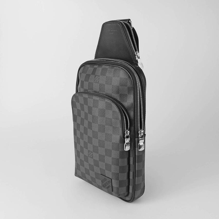 並行輸入 ルイヴィトン ウエストバッグ ボディバッグ Louis Vuitton ダミエ グラフィット アヴェニュー・スリングバッグ N45302メンズ グレー 爆買 | LOUIS VUITTON | 03