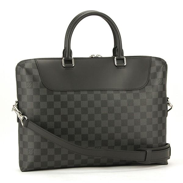 並行輸入 ルイヴィトン ブリーフケース Louis Vuitton ダミエ PDJNMGR N48260メンズ グレー | LOUIS VUITTON | 01