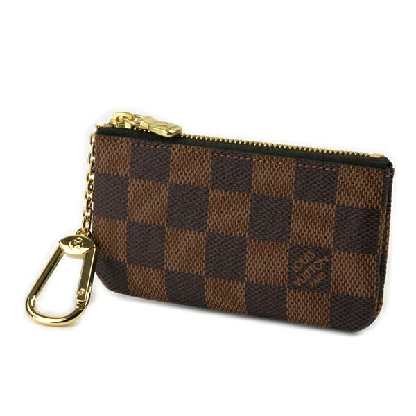 並行輸入 ルイヴィトン キーケース Louis Vuitton ダミエ ポシェット クレ N62658ユニセックス ダークブラウン | LOUIS VUITTON